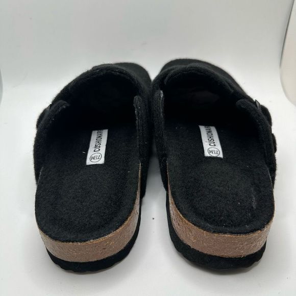 CUSHIONAIRE Womens Clog 7.5 BLACK - Picture 4 of 7